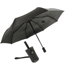3 niveaux de luxe de luxe de luxe Auto-ouverte Sac personnalisé de haute qualité Couvrant le parapluie